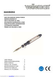 Velleman GASIRON2 Bedienungsanleitung