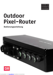 Schnick-Schnack-Systems Outdoor Pixel-Router Bedienungsanleitung