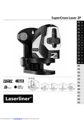 LaserLiner SuperCross-Laser 2P Bedienungsanleitung