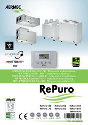 AERMEC RePuro 100 Installationsanleitung