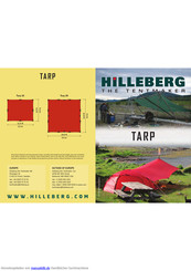 Hilleberg TARP Bedienungsanleitung