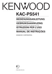 Kenwood KAC-PS541 Bedienungsanleitung