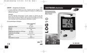 Dostmann Electronic LOG10 Bedienungsanleitung