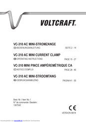 VOLTCRAFT VC-310 Bedienungsanleitung