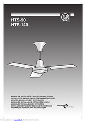 S&P HTS-90 Montageanleitung Und Gebrauchsanweisung