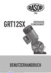 Rasor GRT12SX Benutzerhandbuch