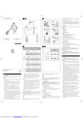 Philips HR1458 Benutzerhandbuch