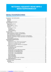 Entes MPR-34-11 Benutzerhandbuch