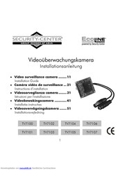 Security-Center ECOLINE TV7105 Installationsanleitung