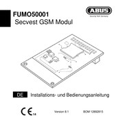 Abus FUMO50001 Bedienungsanleitung