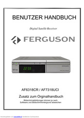Ferguson AF6318CR Benutzerhandbuch