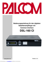 Palcom DSL-160 CI Bedienungsanleitung