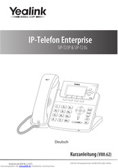 Yealink SIP-T23P Kurzanleitung