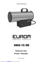 EUROM HKG-15 DE Bedienungsanleitung