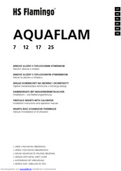 HS Flamingo Aquaflam 12 Installations- Und Bedienungsanleitung