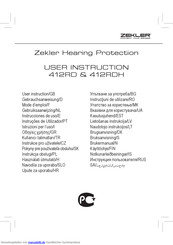 ZEKLER 412RD Gebrauchsanweisung