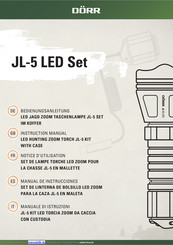 Dorr JL-5 LED Set Bedienungsanleitung