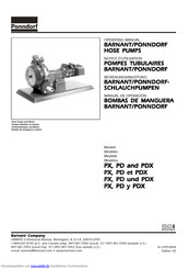 Barnant Company PONNDORF PDX302 Bedienungsanleitung