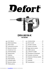 Defort DRH-901N-K Bedienungsanleitung