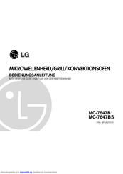 LG MC-7647B Bedienungsanleitung