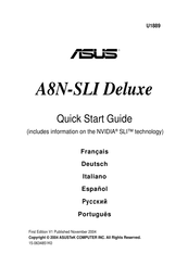 Asus A8N-SLI Deluxe Schnellstartanleitung