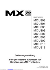 MX U308 Bedienungsanleitung