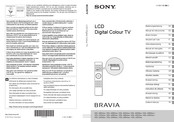 Sony BRAVIA KDL-32BX3 Serie Bedienungsanleitung