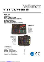 Velleman VTSET25 Bedienungsanleitung