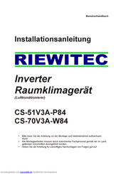 Riewitec CS-51V3A-P84 Benutzerhandbuch