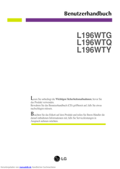 LG L196WTG Benutzerhandbuch