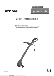 gartenkraft RTE 300 Gebrauchsanweisung