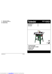 Toledo TZT-250EN Bedienungsanleitung