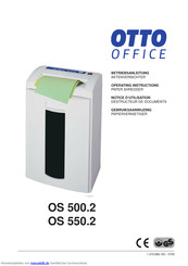 Otto Office OS 550.2 Betriebsanleitung