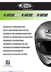 X-Lite X-802RR Sicherheit Und Gebrauchsanleitung