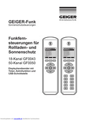 GEIGER GF0043 Handbuch