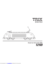 Trix Minitrix 1012 ÖBB Series Gebrauchsanleitung