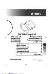 Omron CW Wide Range Cuff Gebrauchsanweisung