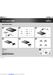Fujitsu STYLISTIC Q550 Schnellstartanleitung