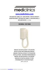 Mediclinics SC1004 Installations- Und Benutzerhandbuch