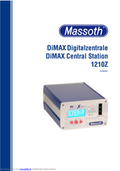 Massoth DiMAX 1210Z Bedienungsanleitung