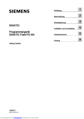 Siemens SIMATIC Field PG M4 Handbuch