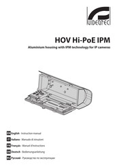 Videotec HOV Hi-PoE IPM Bedienungsanleitung