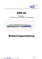 AVE DMX-66 Bedienungsanleitung