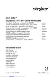 Stryker Medi-Temp D25000 Serie Gebrauchsanweisung