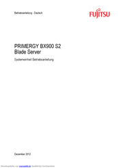 Fujitsu PRIMERGY BX900 S2 Betriebsanleitung