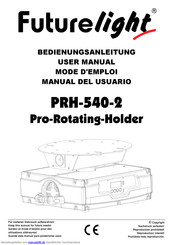 Futurelight PRH-540-2 Bedienungsanleitung