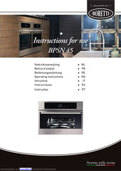 BORETTI BPSN 45 Bedienungsanleitung