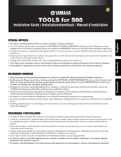 Yamaha S08 Installationshandbuch