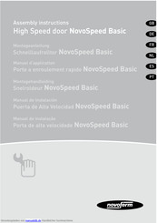 Novoferm NovoSpeed Basic Montageanleitung