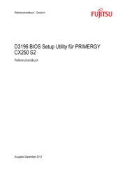 Fujitsu PRIMERGY CX250 S2 Referenzhandbuch
